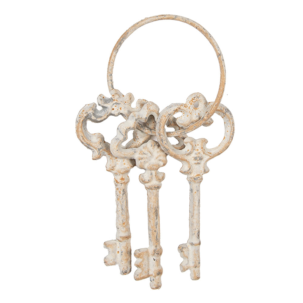 Decorazione mazzo di chiavi in ferro - Clayre & Eef