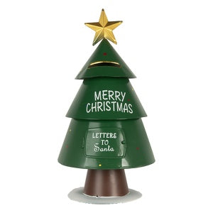 Cassetta postale a forma di albero di natale
