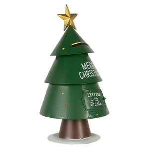 Cassetta postale a forma di albero di natale