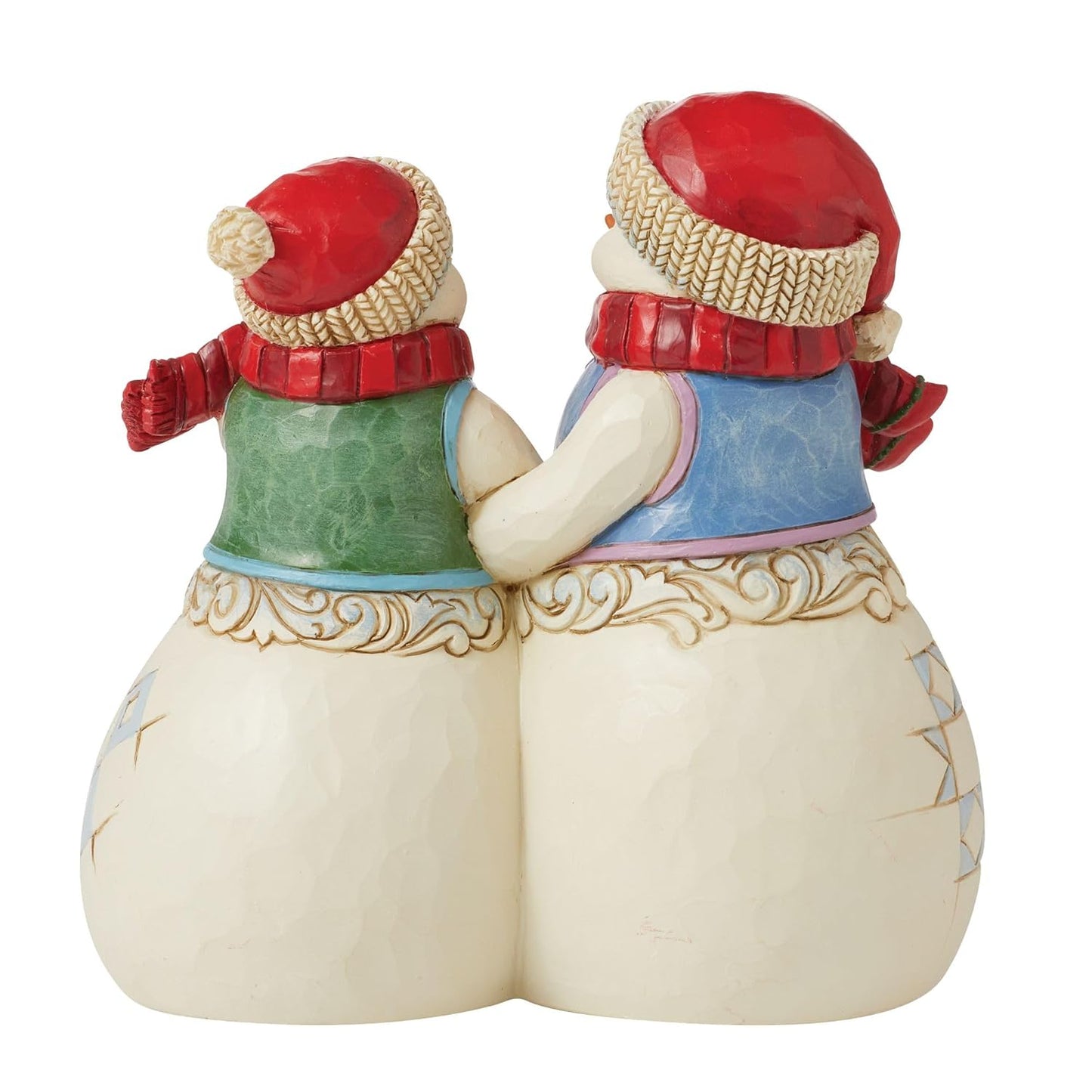 Snow Couple with Puppy Figurine – Jim Shore Heartwood Creek