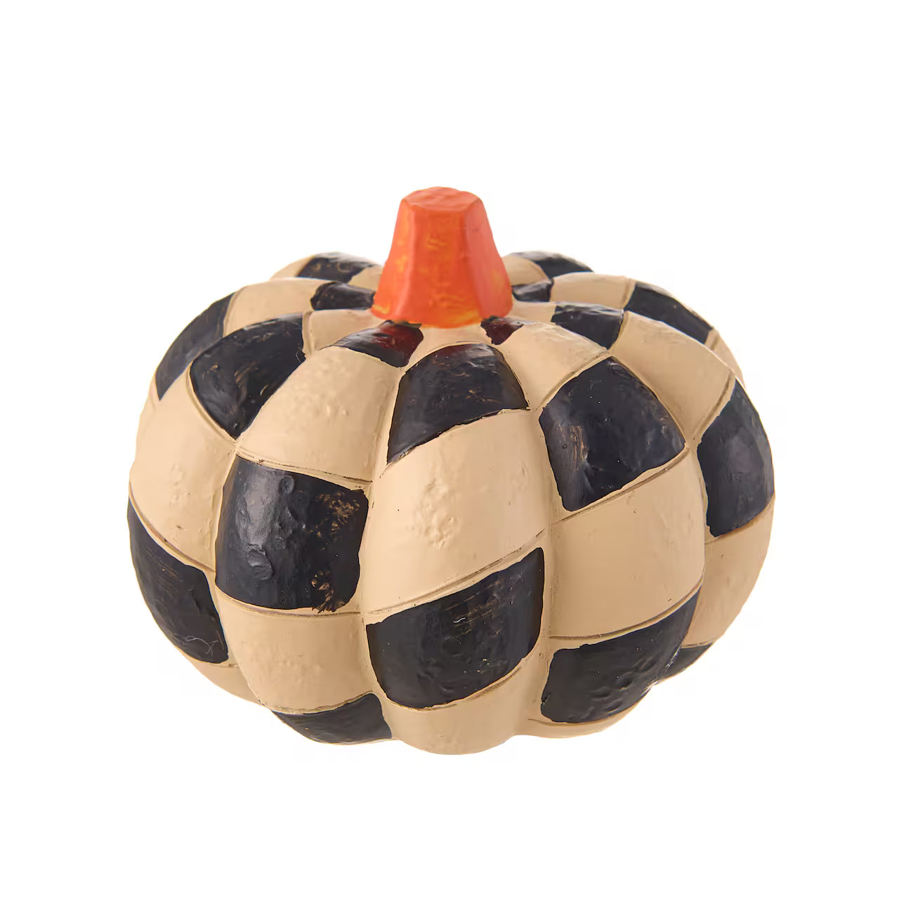 Zucca decorativa a scacchi