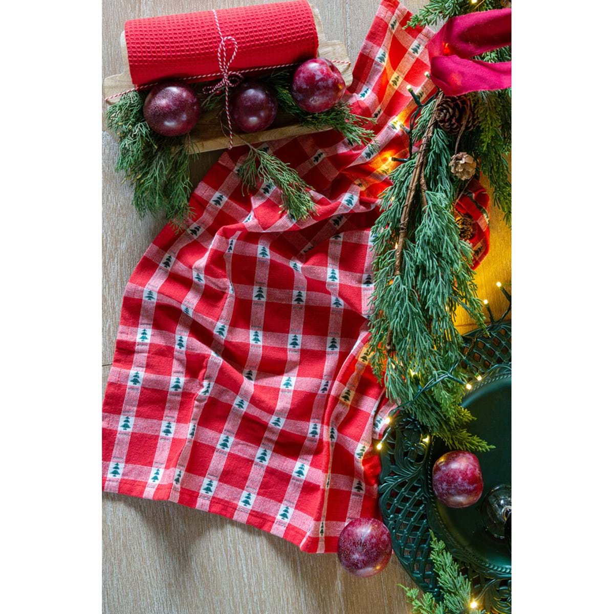 Set 2 canovacci con vassoio in legno – Blanc Mariclò