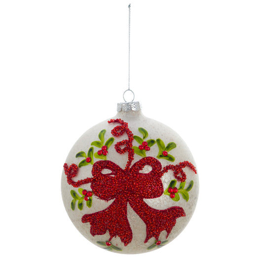 Decorazione natalizia in vetro – Blanc Mariclò