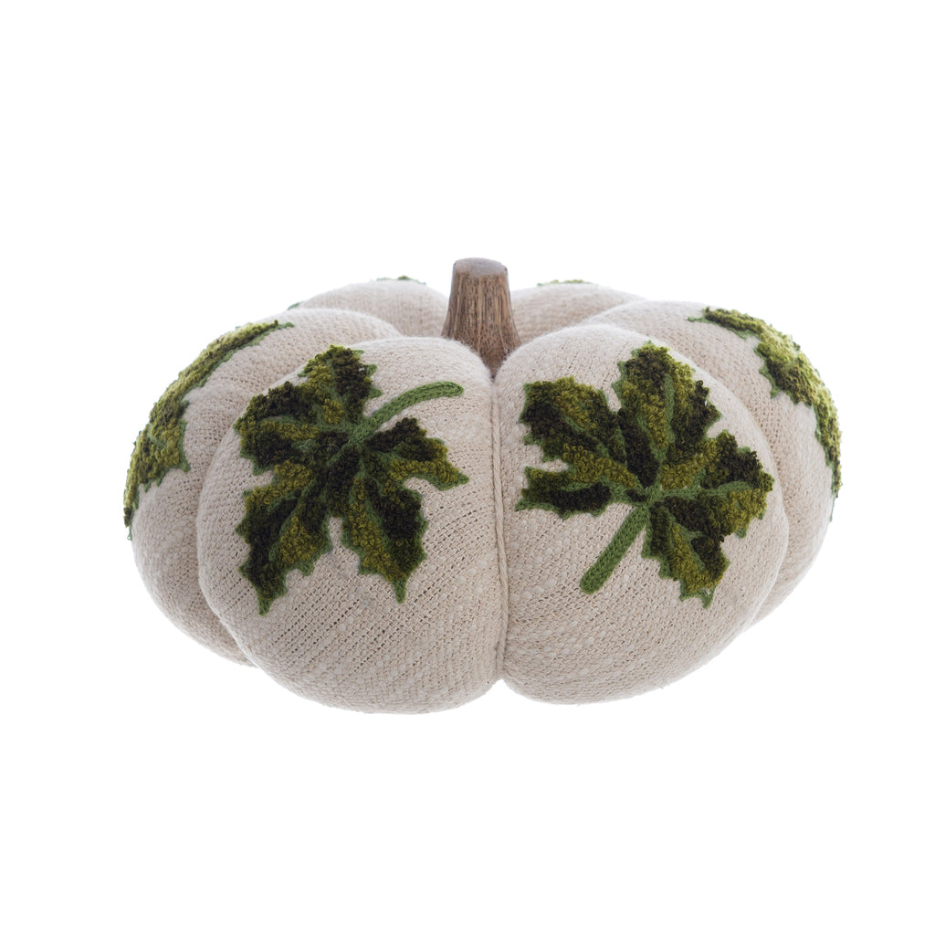 Decorazione zucca in tessuto – Blanc Mariclò