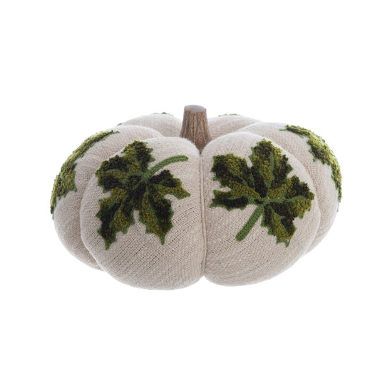 Decorazione zucca in tessuto – Blanc Mariclò