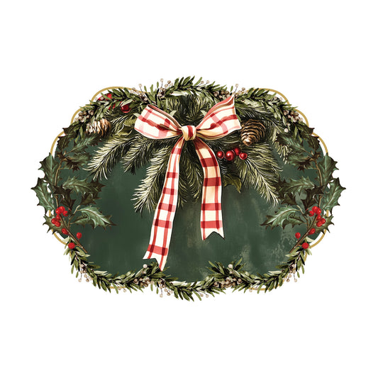 Tovaglietta natalizia in vinile 44×33 cm – Blanc Mariclò