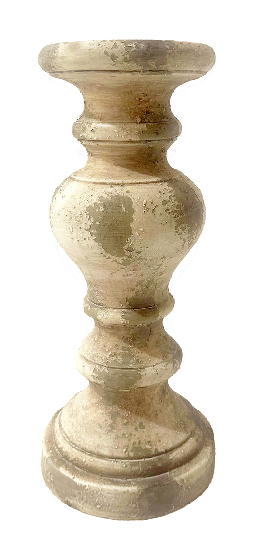 Portacandela Antique Blanc Mariclò