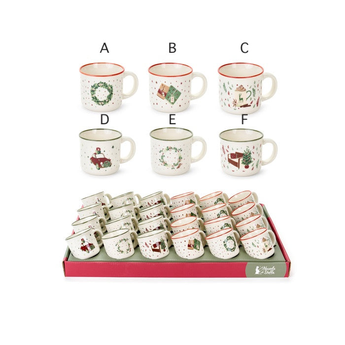 La Giostra Christmas Coffee Cup – Nuvole di Stoffa 100 ml