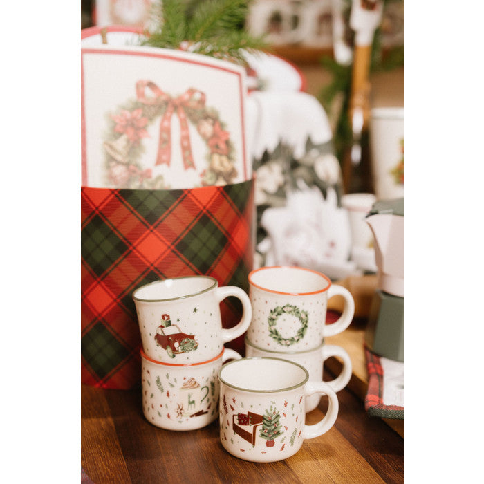 La Giostra Christmas Coffee Cup – Nuvole di Stoffa 100 ml