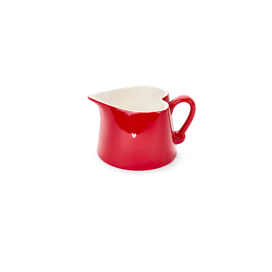 Red Milk Jug with Heart – Nuvole di Stoffa