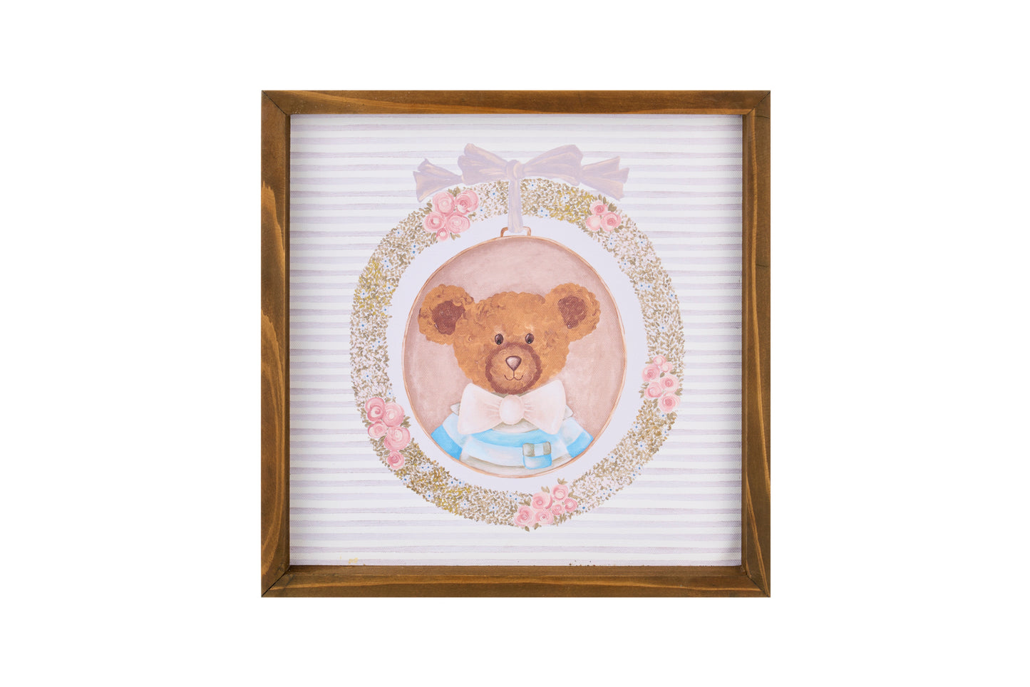 Quadro in Legno Sweet Bear Boy