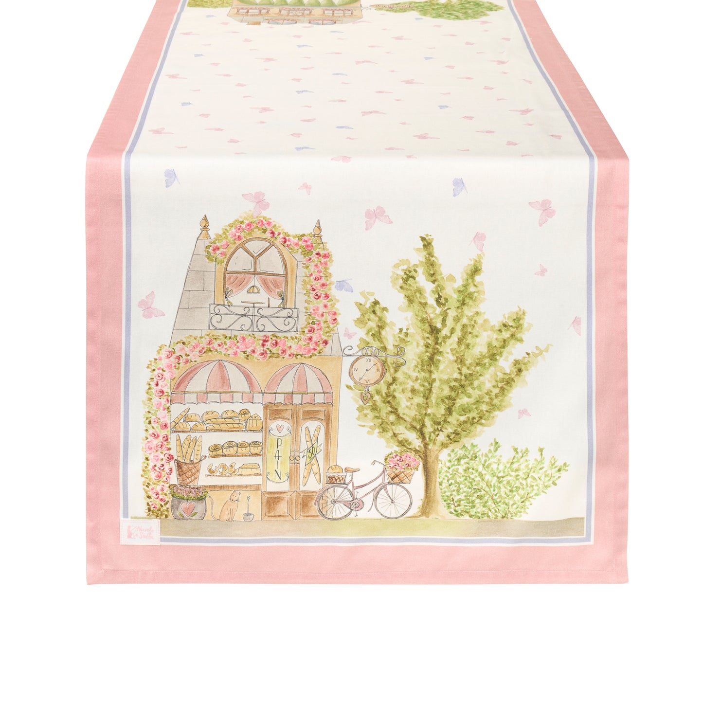 Nuvole di stoffa Runner "La vie en rose"