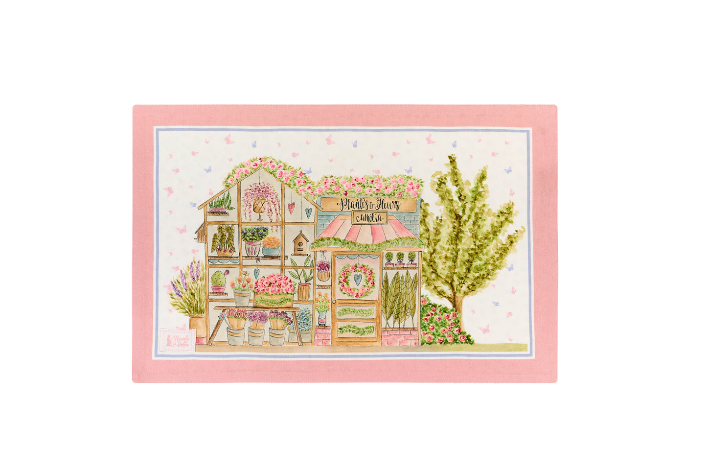 Nuvole di stoffa Tovaglietta Americana "La vie en rose"