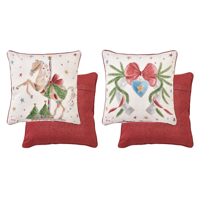 La Giostra di Amélie Cushion – Nuvole di Stoffa 40x40 cm