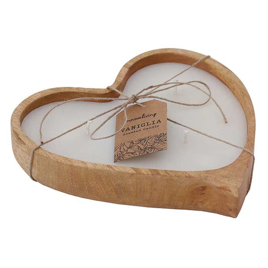 Candela a forma di cuore