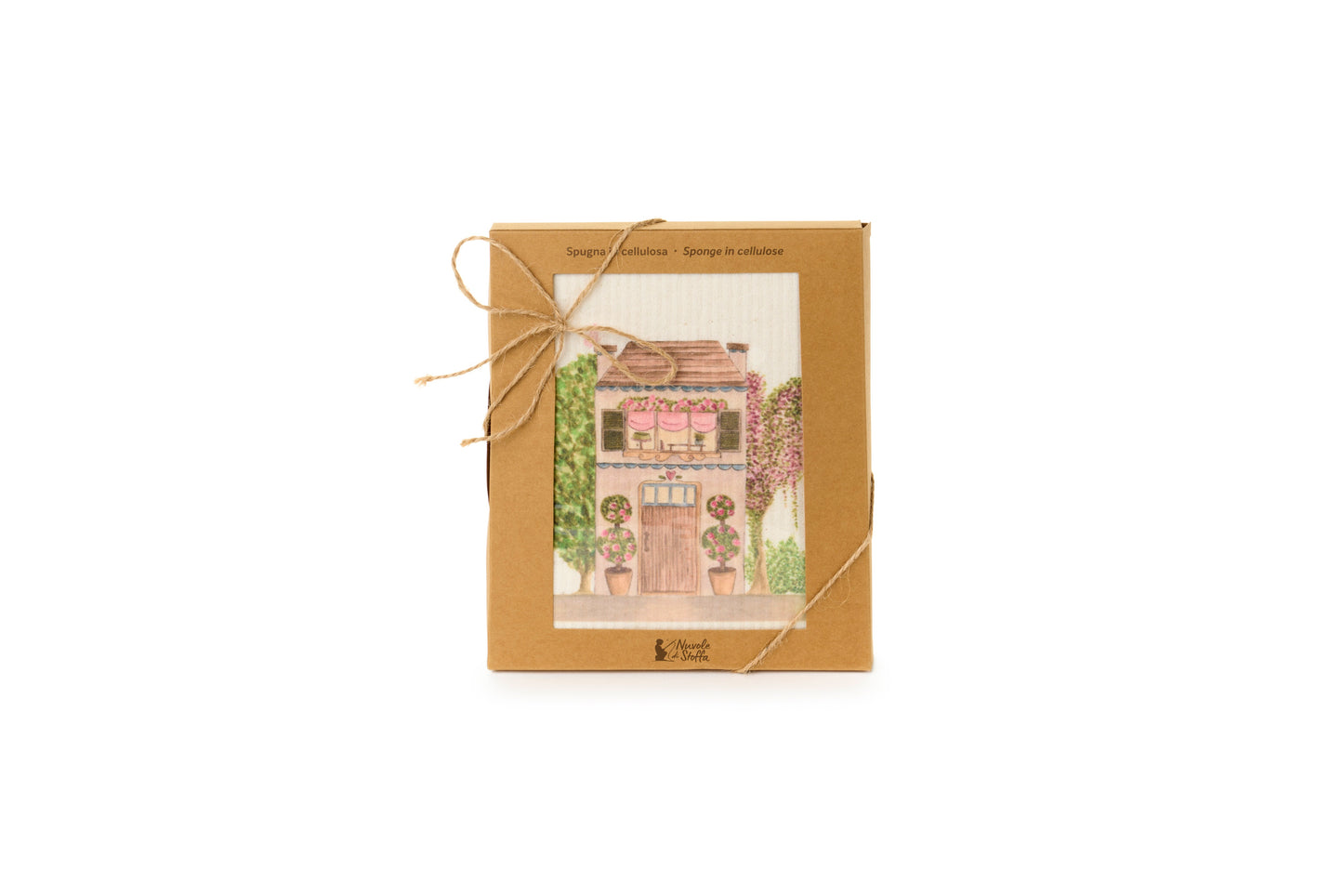 Nuvole di stoffa Set Spugne  "La vie en rose"