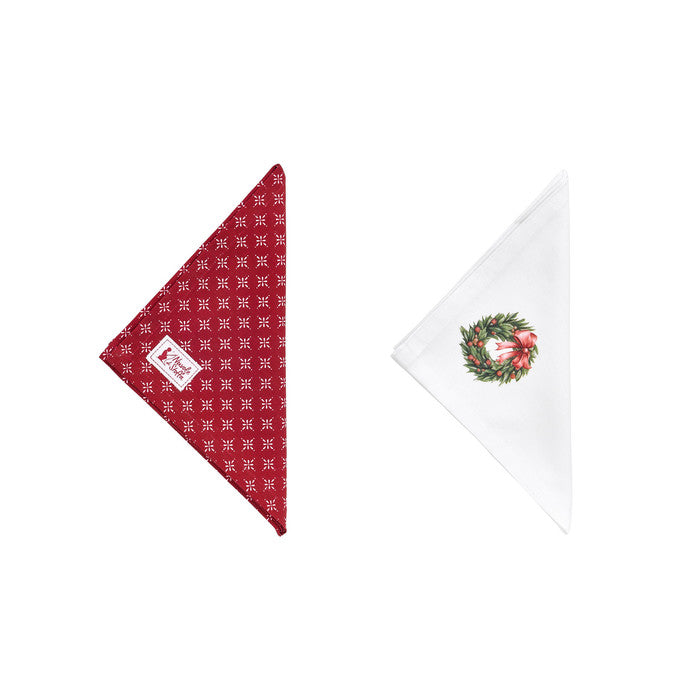 Tovaglioli natalizi assortiti La storia di Natale - Nuvole di Stoffa