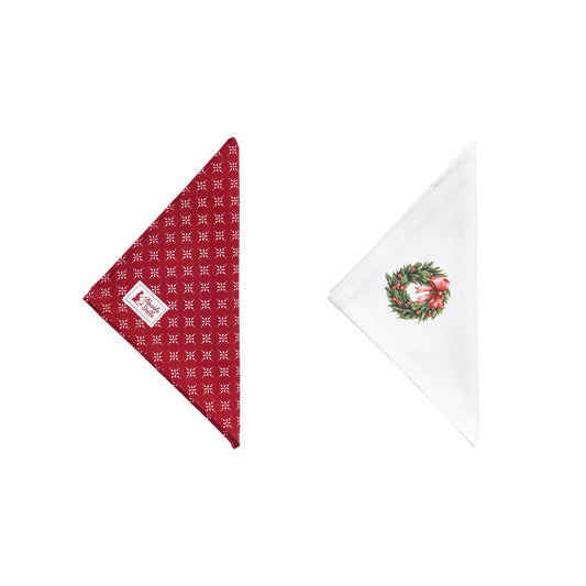 Tovaglioli natalizi assortiti La storia di Natale - Nuvole di Stoffa