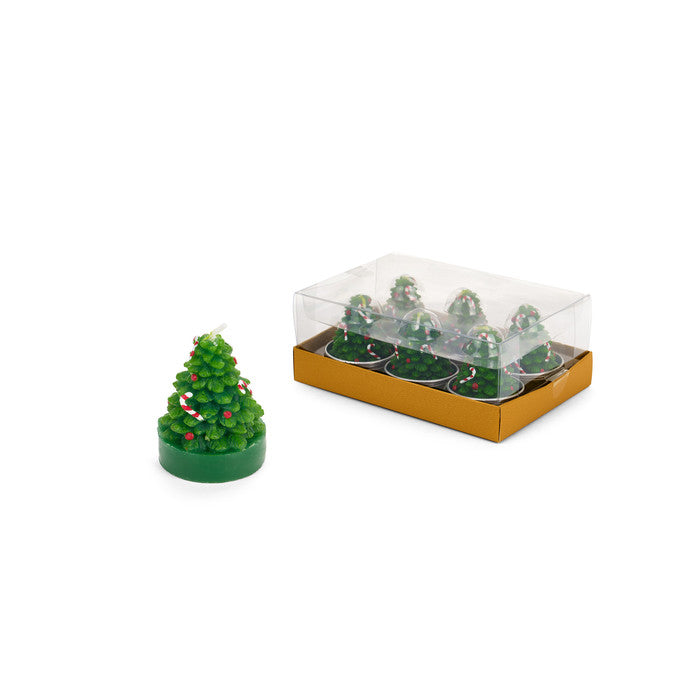 Set candele tealight Albero Vintage Toys Nuvole di Stoffa