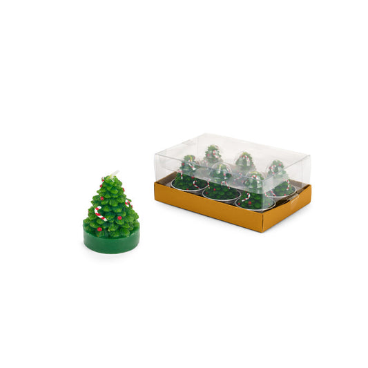 Set candele tealight Albero Vintage Toys Nuvole di Stoffa