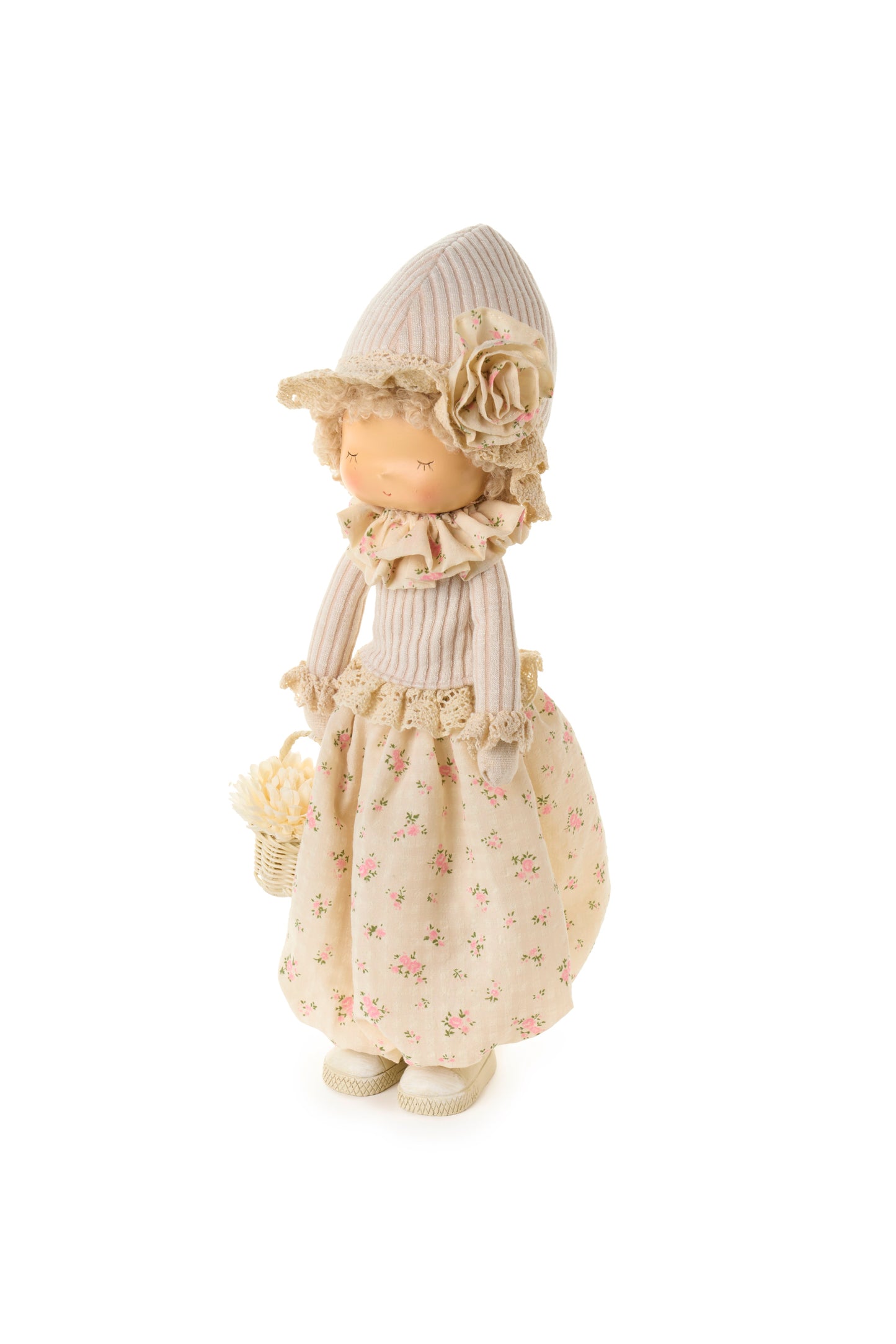 Nuvole di stoffa Bambola vestito a fiori "Flower Garden"