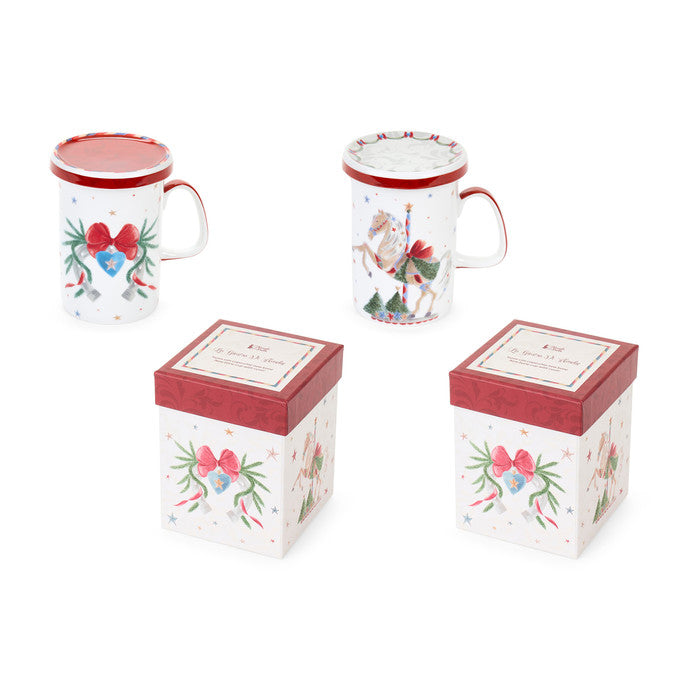 Tazza con coperchio La Giostra di Amélie 380 ml – Nuvole di Stoffa