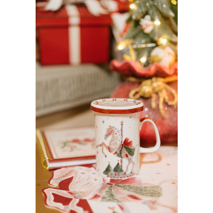 Tazza con coperchio La Giostra di Amélie 380 ml – Nuvole di Stoffa