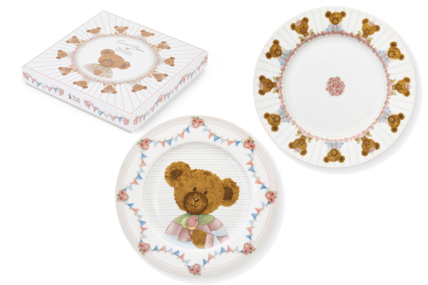 Set 2 Piattini Dolce Sweet Bear