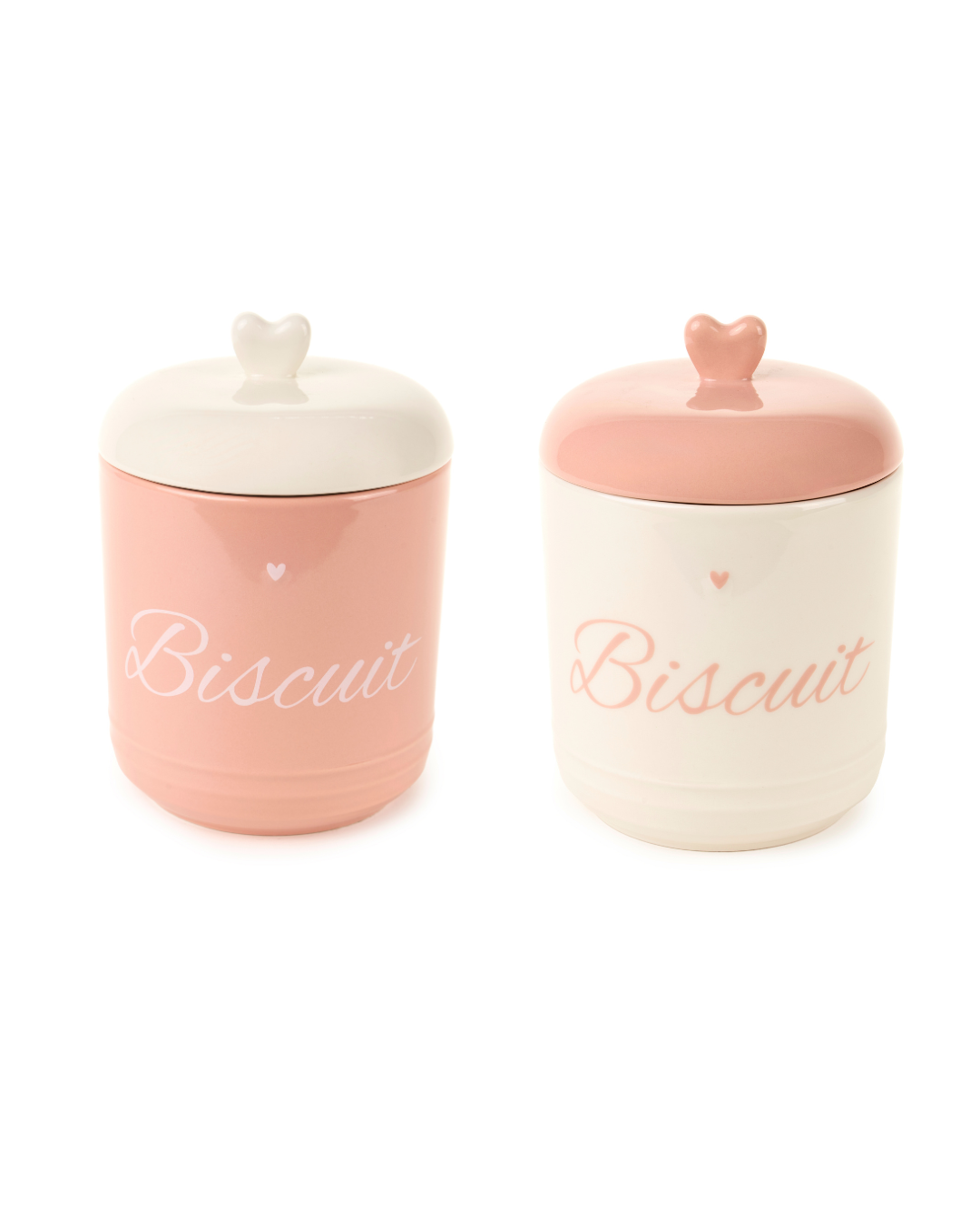 Nuvole di stoffa Barattolo Biscotti  "La vie en rose"