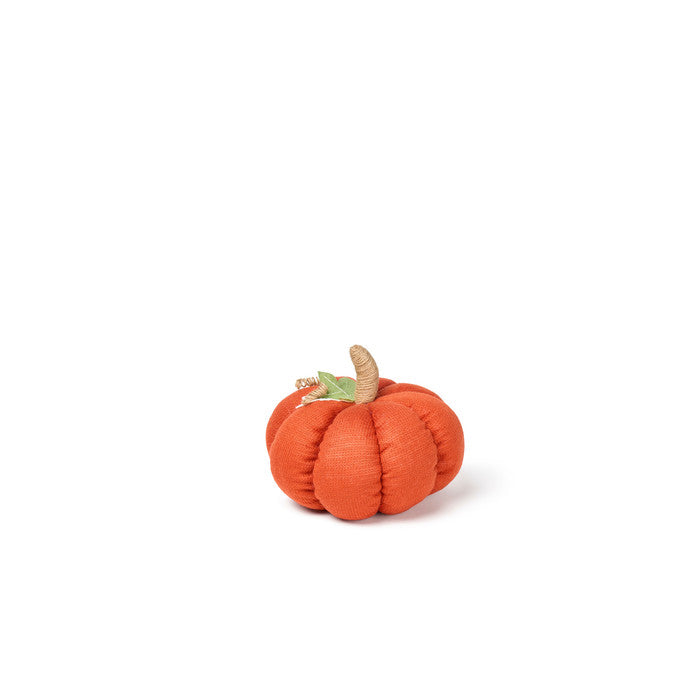 Zucca in tessuto h 18 cm – Racconti d’Autunno