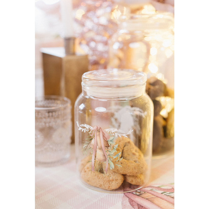 Darling Glass Jar Nuvole di Stoffa 1300 ml with Gift Box