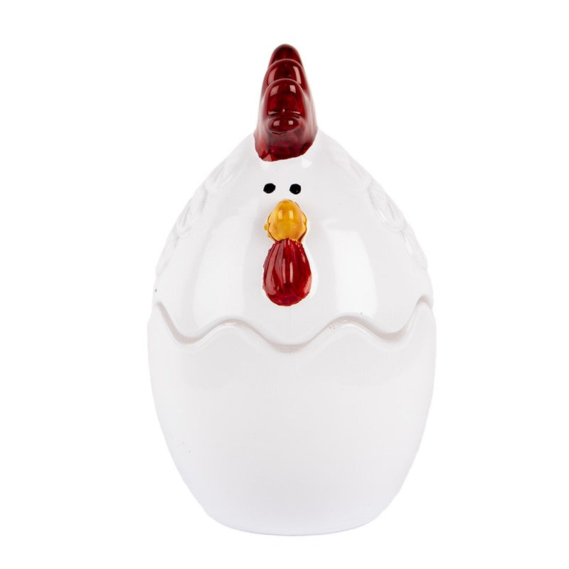 Contenitore Gallo Country Clayre & Eef (h 9 cm)