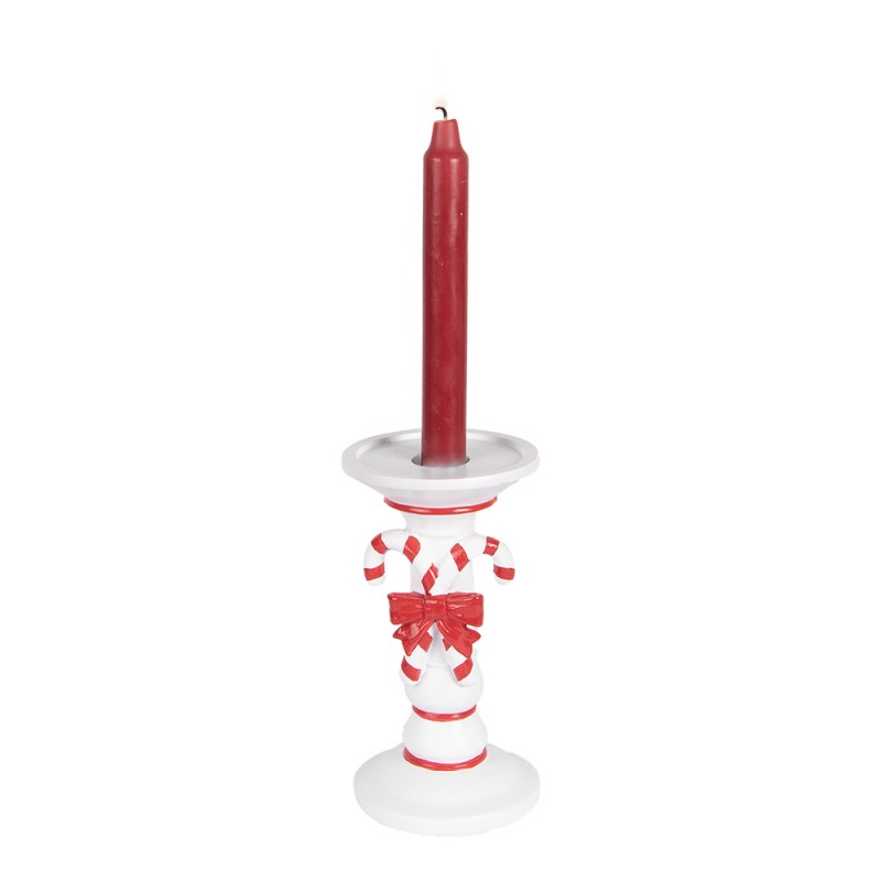 candy cane candle holder