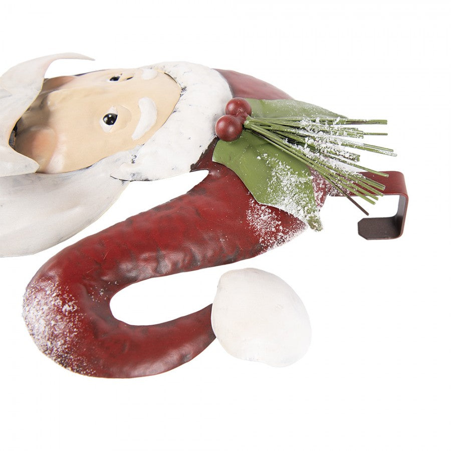 Metal wall décor Santa Claus