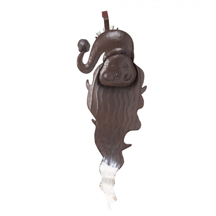 Metal wall décor Santa Claus