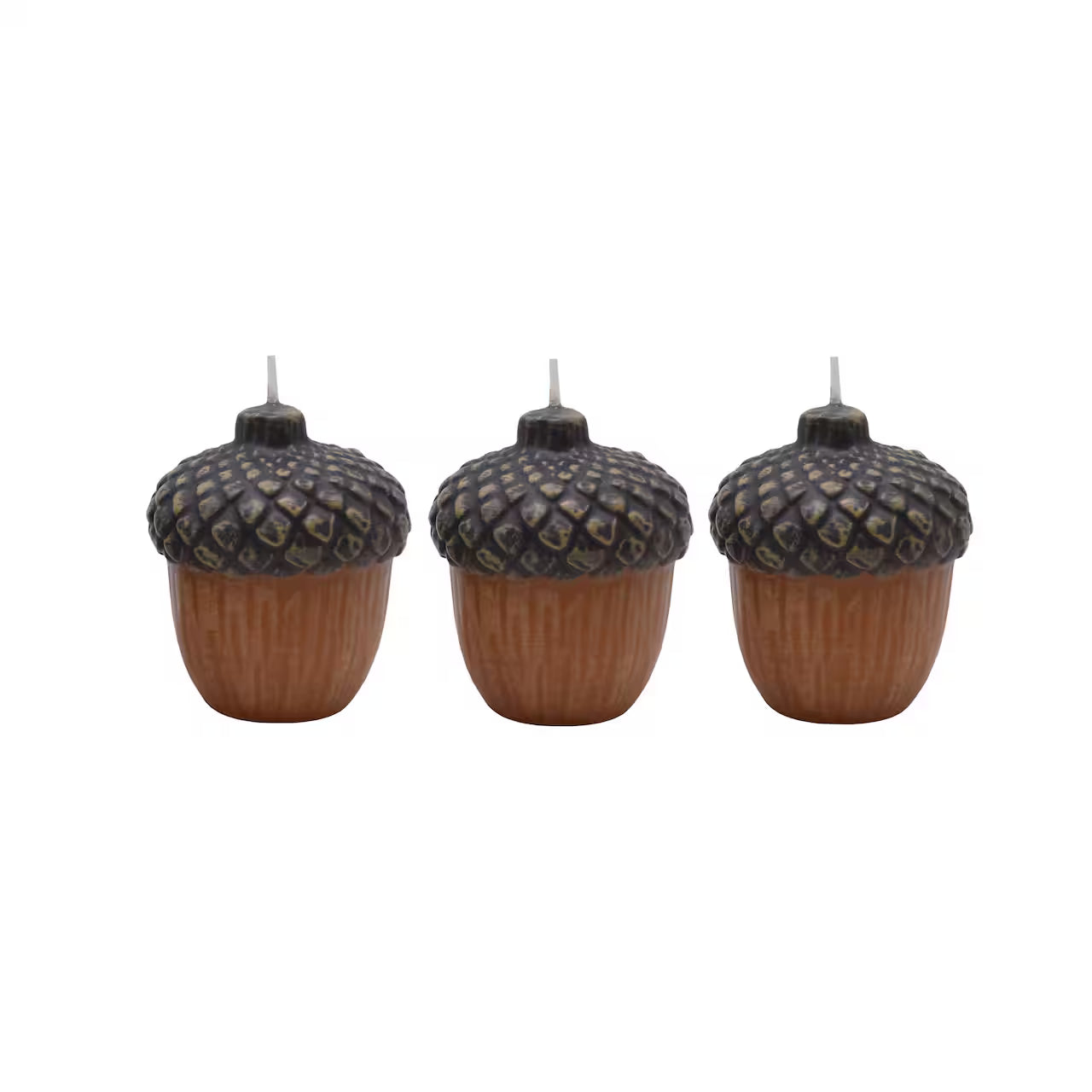 Candela tealight ghianda (singola)