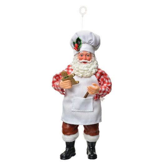 Addobbo albero babbo natale cuoco
