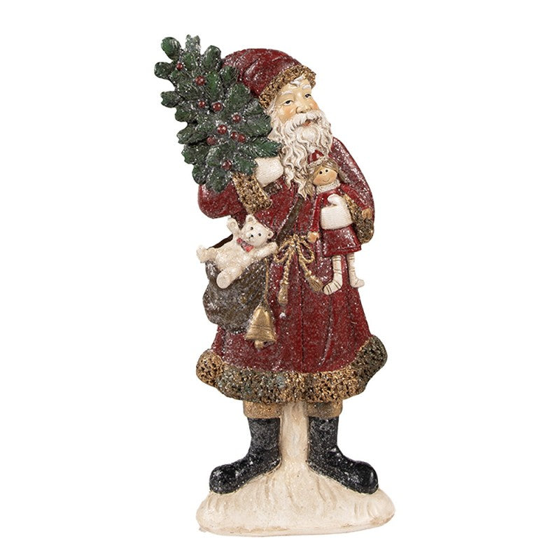 Statuetta di Babbo Natale con Albero