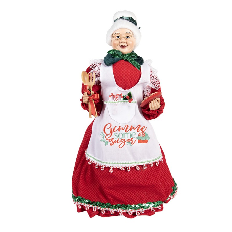 Mamma Natale Pasticcera h 46 cm - Clayre & eef