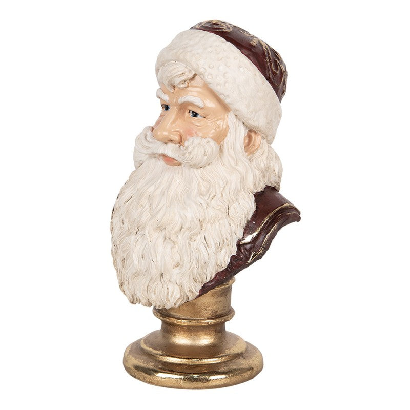 Santa Claus resin bust decoration