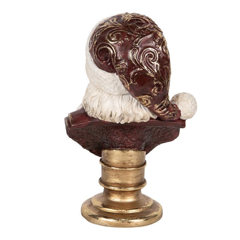 Santa Claus resin bust decoration