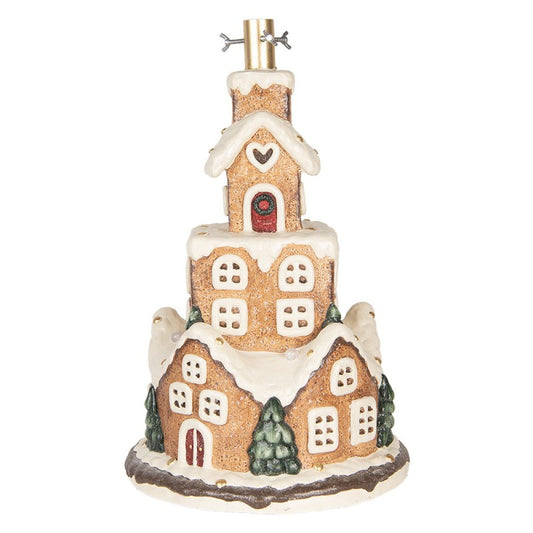 Base albero di Natale casetta pan di zenzero – Clayre & Eef