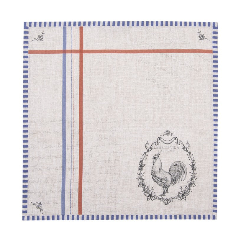 Set 6 tovaglioli Country